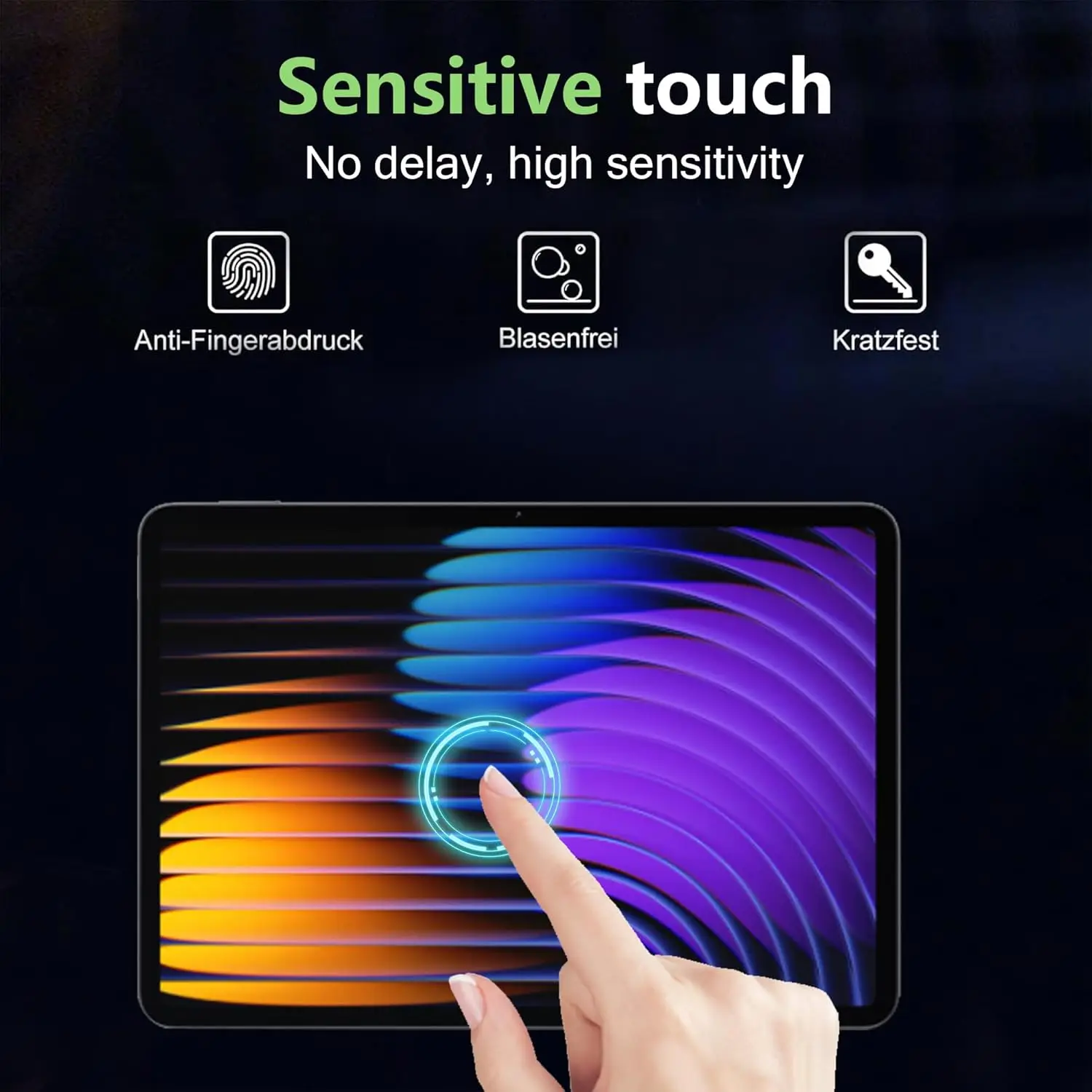 For Xiaomi Pad 7 Pro 11.2 Inch Tempered Glass Screen Protector For MI Pad 7 2024 Tablet Anti Scratch HD Clear Protective Film 2