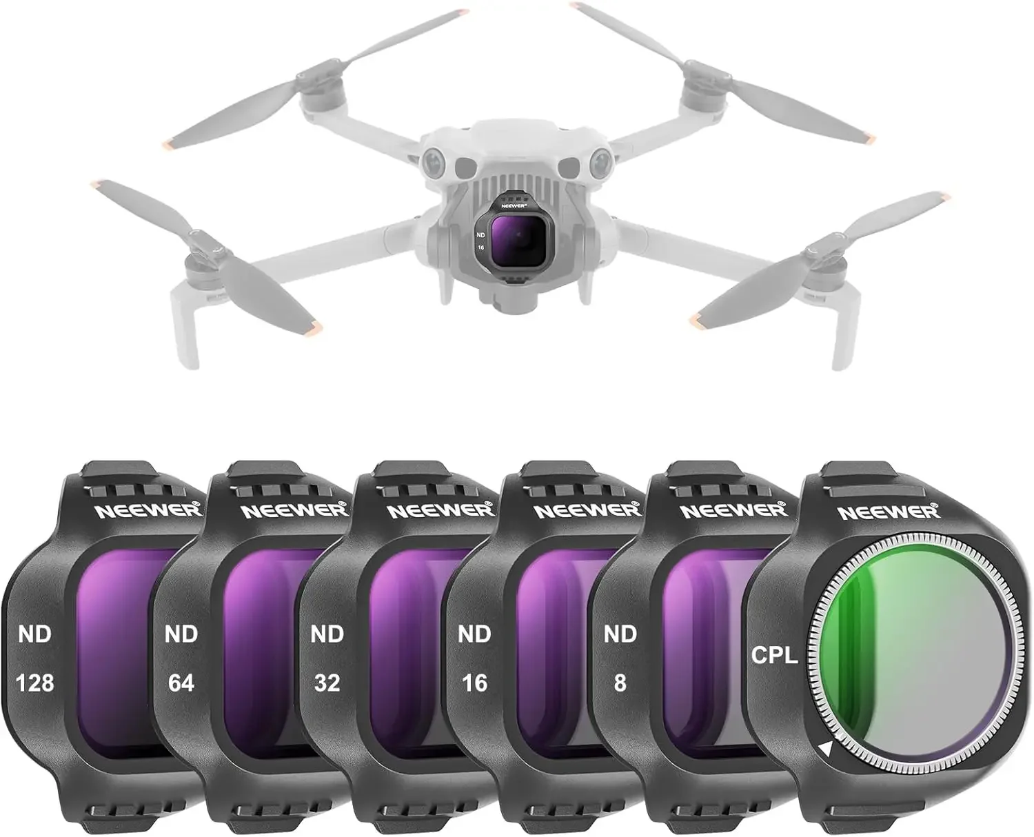 NEEWER CPL ND Filter Set For Mini 5 Pro,Circular Polarizing Polarizer Neutral D