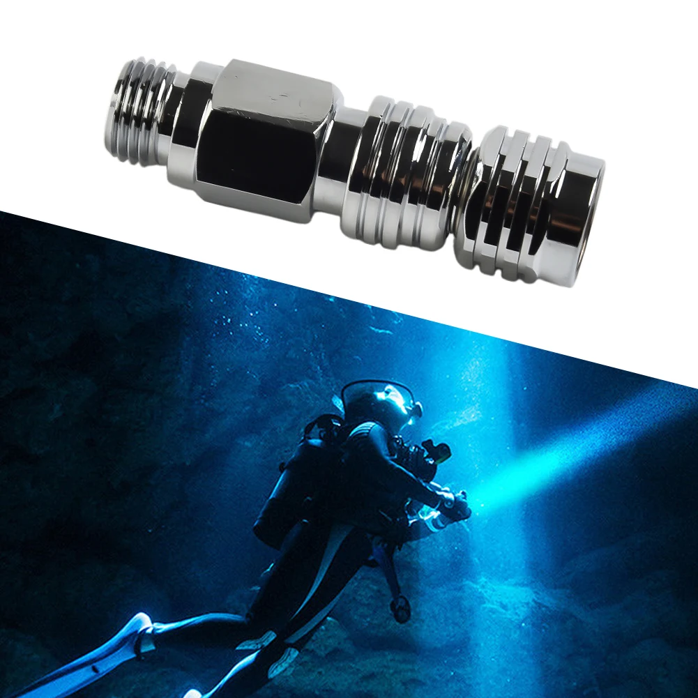 

Scuba Diving BCD Adapter 1Pcs 87g Nickel Plated Brass Quick Disconnect Regulator Hot Sale Water Sports Scuba Diving Accessories