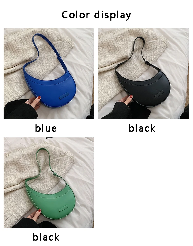 crescent shoulder bag