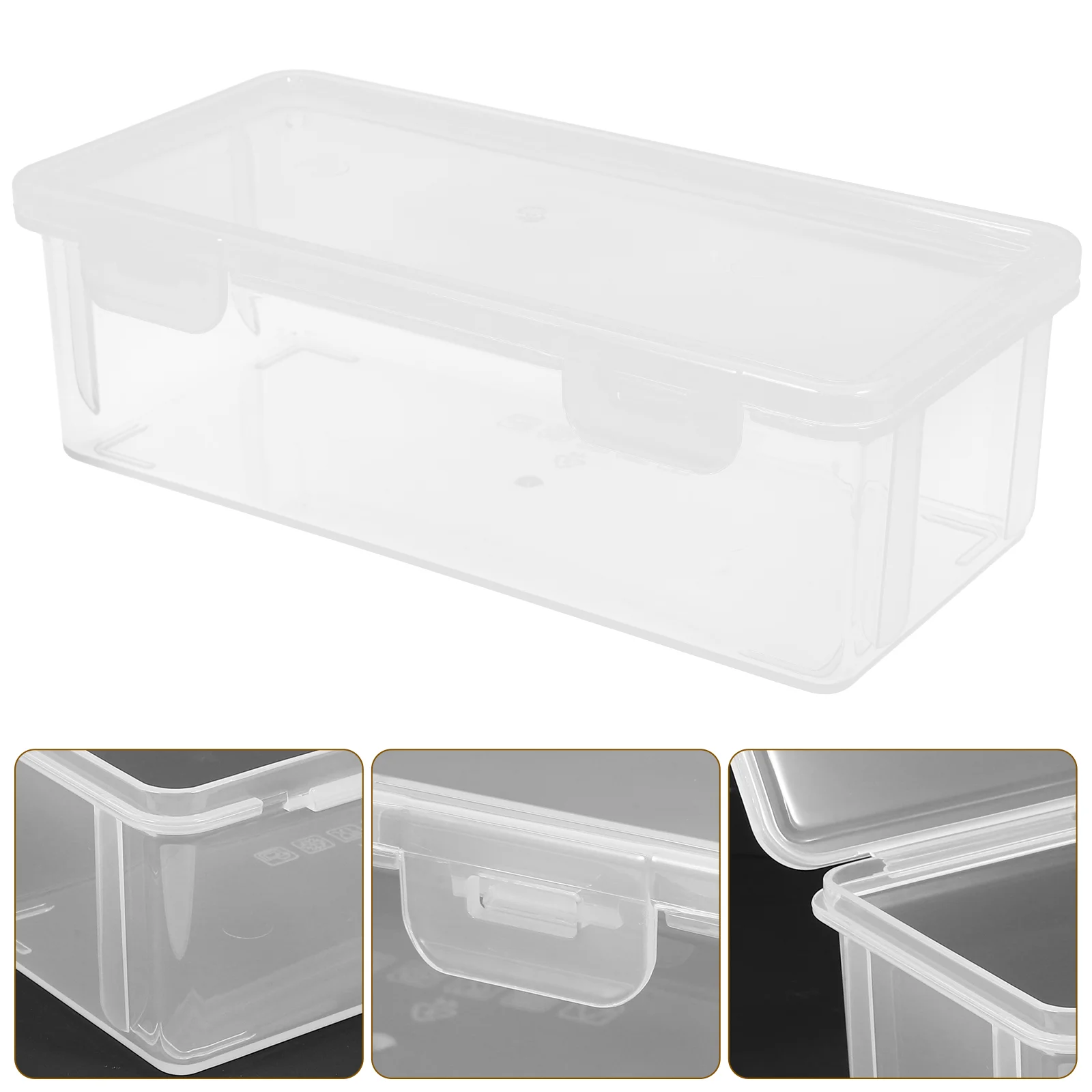 

2 Pcs Bread Storage Box Keeper Holder Plastic Container with Lid Rack Loaf Pp Candy Containers