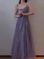 Spring 2026 plus Size Women's Long Ankle Lace Dr Slimming Effect Strapl Korean Sle High Waist A-Line Gown Casual Wear - Image 3