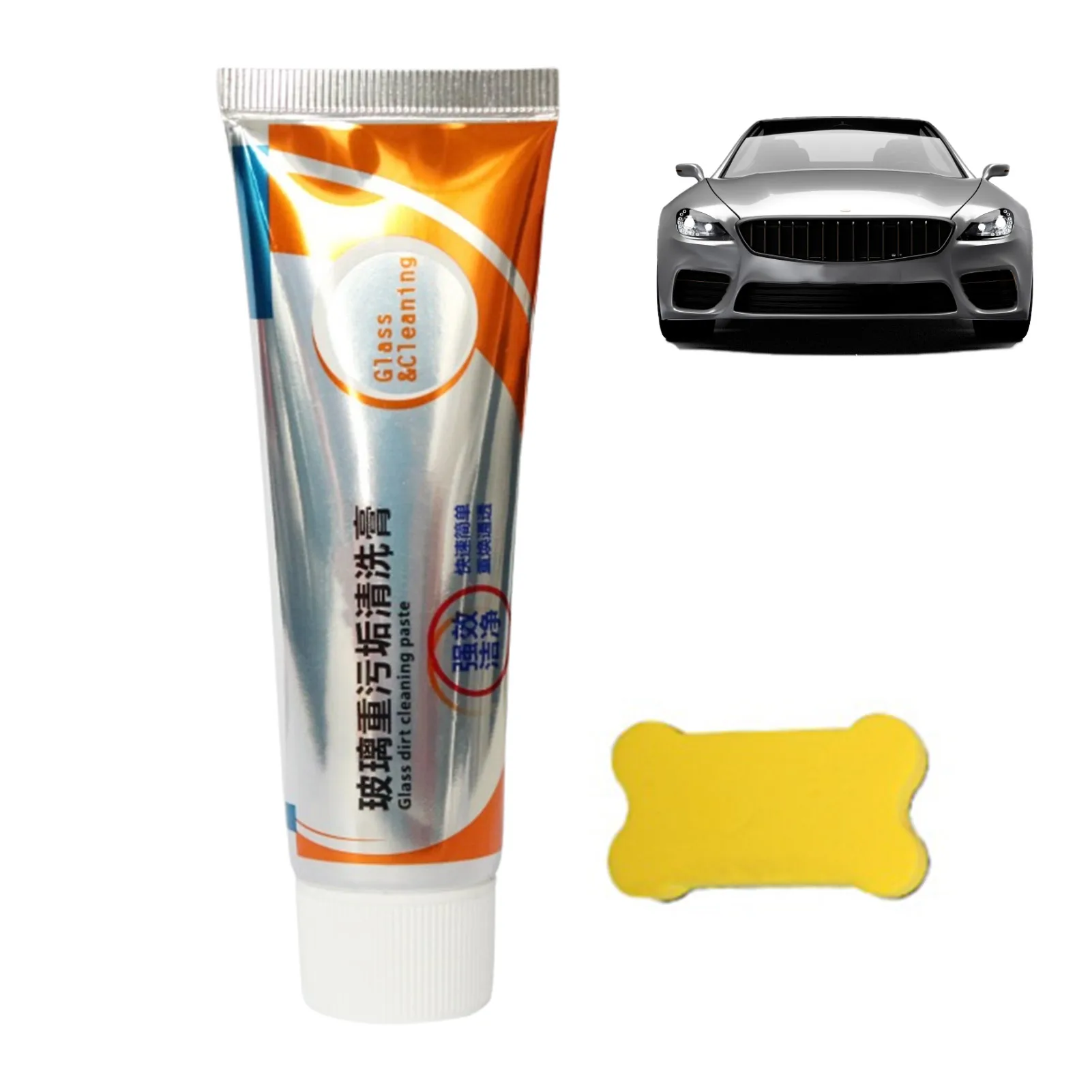 

Oil Film Remover For Car Glass Cleaning Car Windshield Cleaner For Car Glass Oil Cleaning Water Spot Remover For Glass Glass