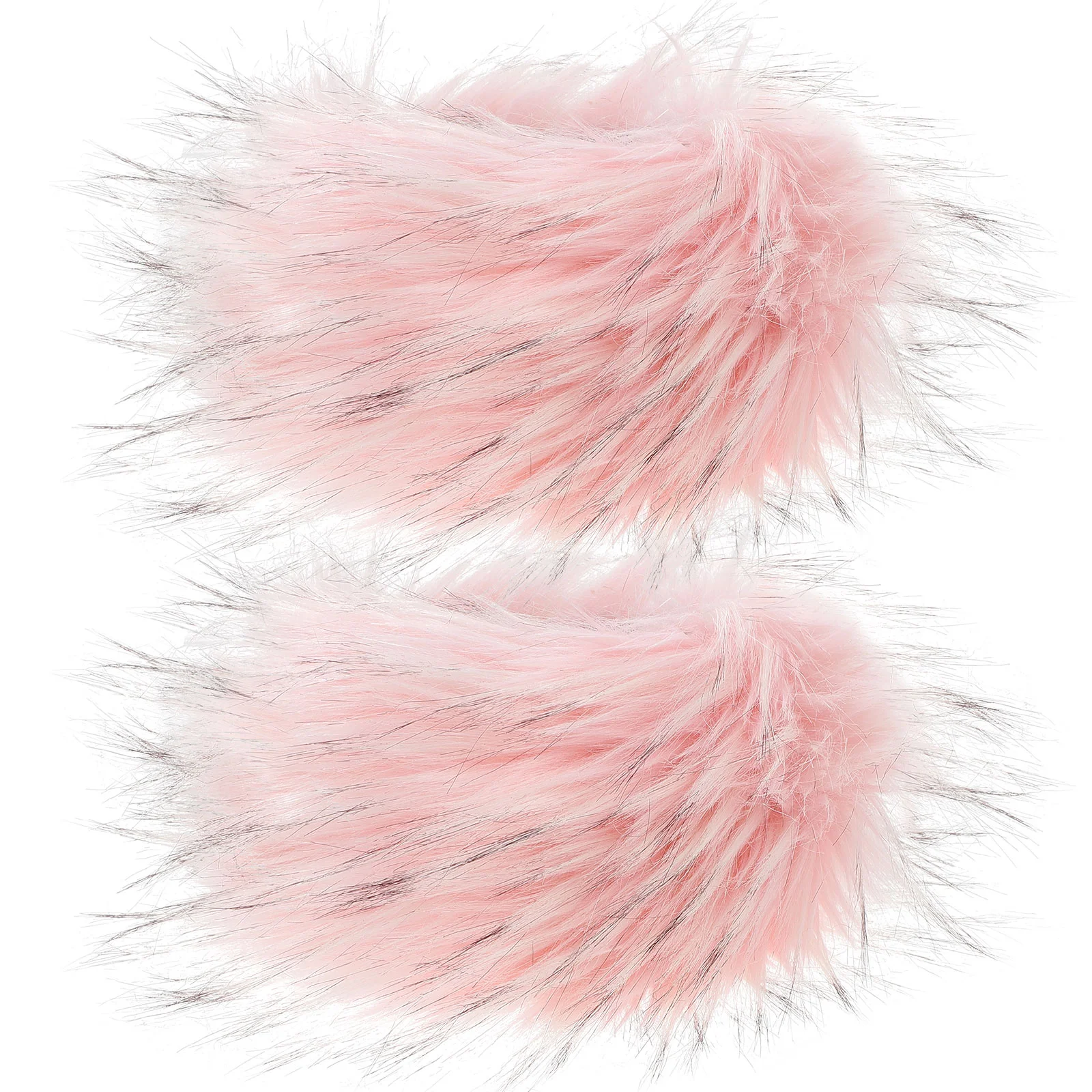 

1 Pair Furry Wrist Arm Warmers Women Female Arm Warmers