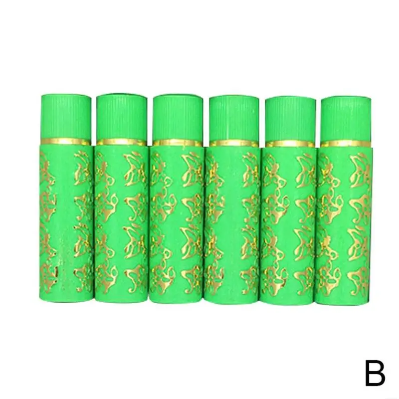 thumbnail image 1 of 6PCS/BOX Dark Green Magic Spotting Lipgloss Lipstick Long Lasting Lip Liner Butterfly Green Lipstick Cosmetics Makeup Maquiagem, 1 of 5