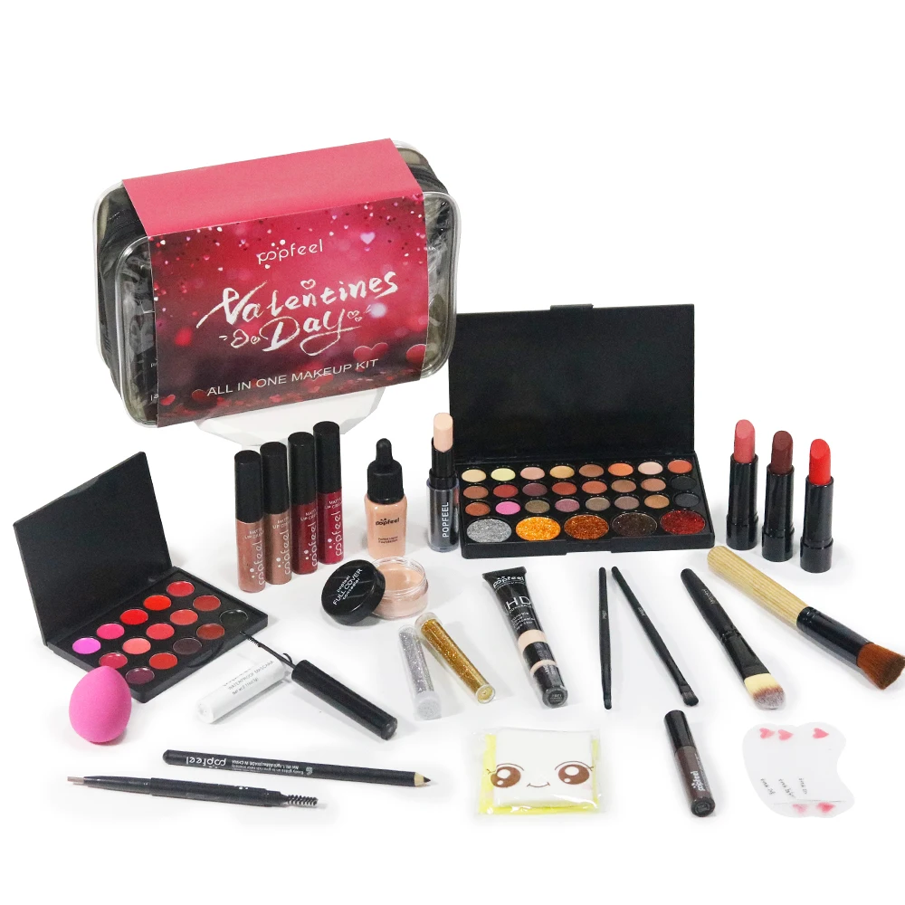 All in One Makeup Set for Women Includes Eyeshadow Palette Foundation Concealer Lipstick Perfect Gift for Girls
