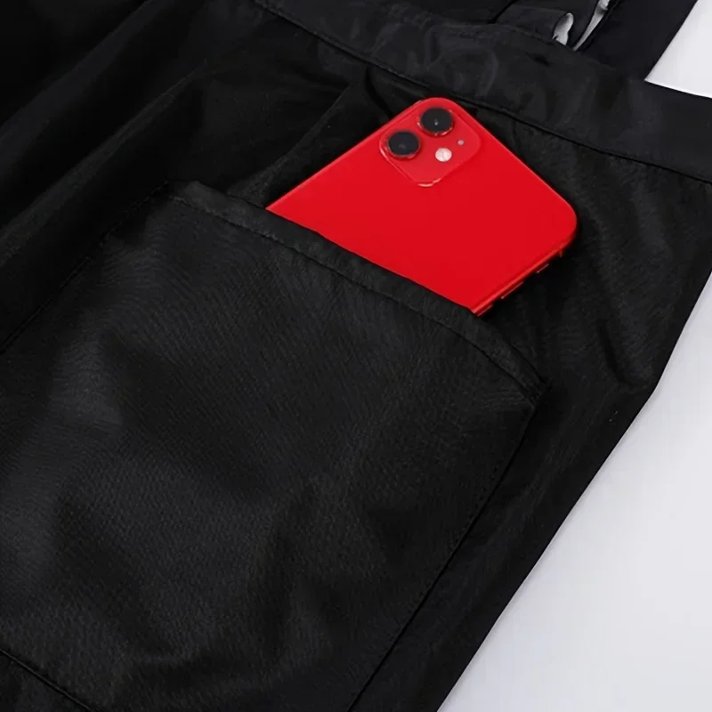 1pc/2pcs/3pcs Princess Style Apron, Waterproof Floral Restaurant Barista Work Uniform Apron, Suitable for Restaurants/Hotels