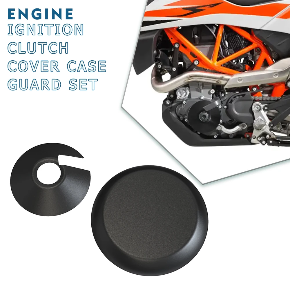 

For Husqvarna 701 Supermoto Enduro 2016-2021 For 690 SMC/Enduro R SMC 2007-2023 Engine Ignition Clutch Cover Case Guard set