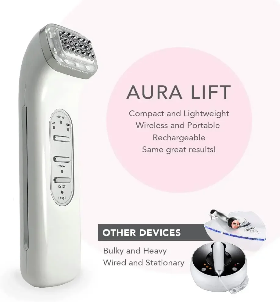 Firming Face, Neck & Body-Lift & Firm Skin,Professional Home Anti-Aging Non-Invasive Skin Care Machine,Cordless Portable
