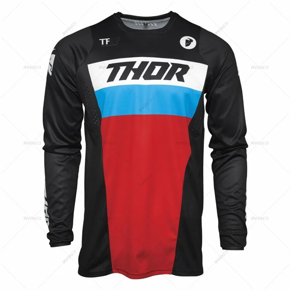 Camiseta de descenso para equipo de ciclismo de montaña y motociclismo, nueva para carreras, MTB, todoterreno, DH, MX, camiseta de locomotora para bicicleta, cross country, 2025
