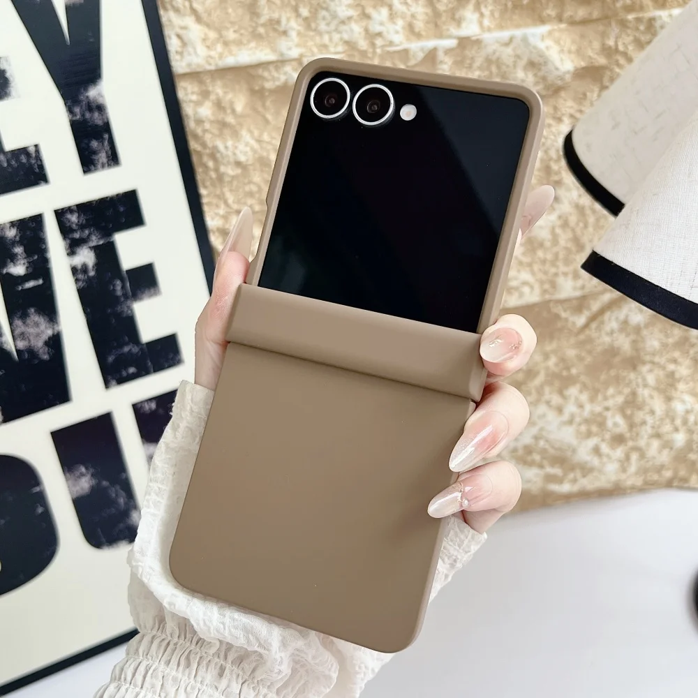 Luxury Matte Candy Color Contrast Gradient Hard Hinge Protection Shockproof Case