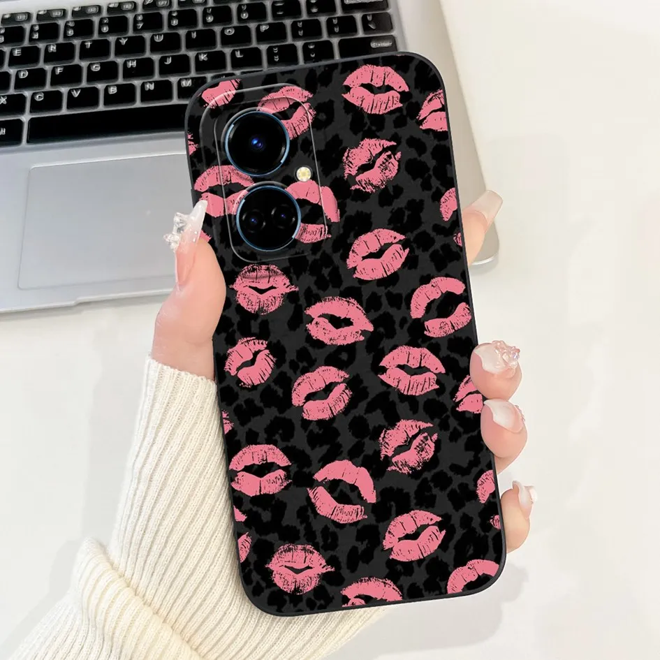 Fashion Pattern Soft Silicone Shockproof Bumper Phone Case Cover