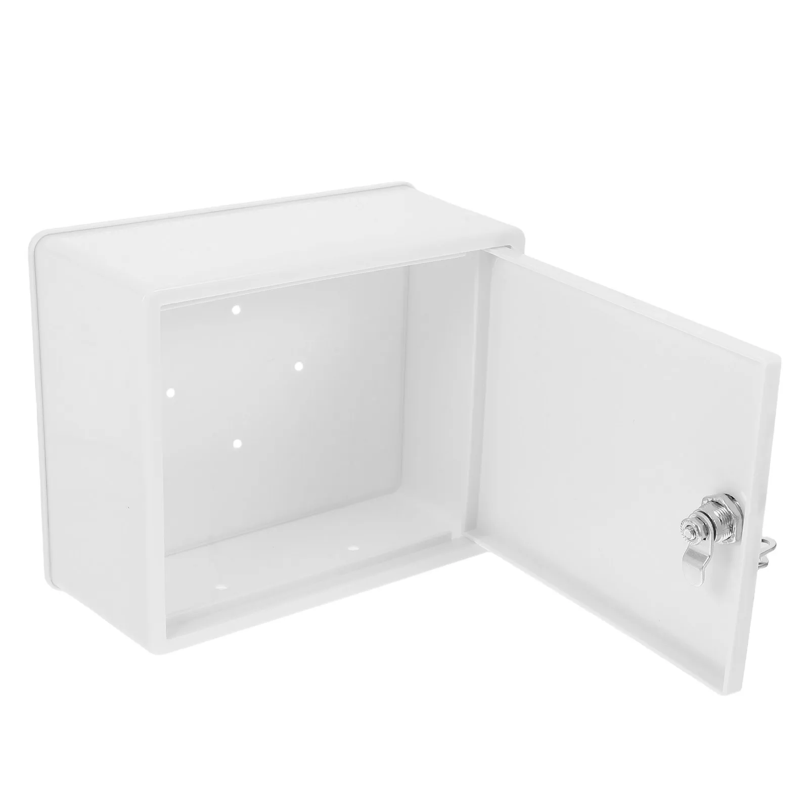 잠금 가능한 벽걸이형 우유 보관함 대용량 우유 저장 및 분배 용기 세련된 현대적인 디자인 (실내외 겸용)