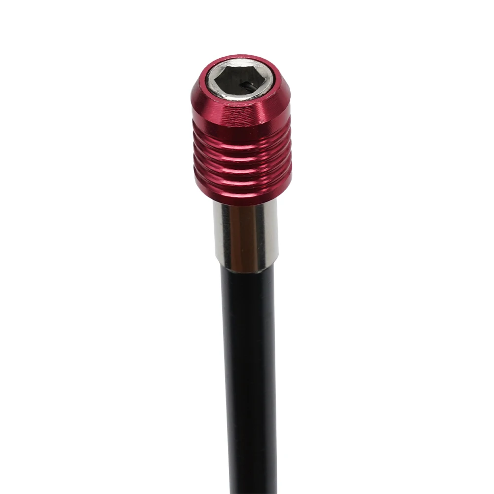 

1pc 300mm Quick Release 1/4 Inch Screwdriver Drill Bit Holder Magnetic Extension Rod Socket For Drill Brush Screwdriver