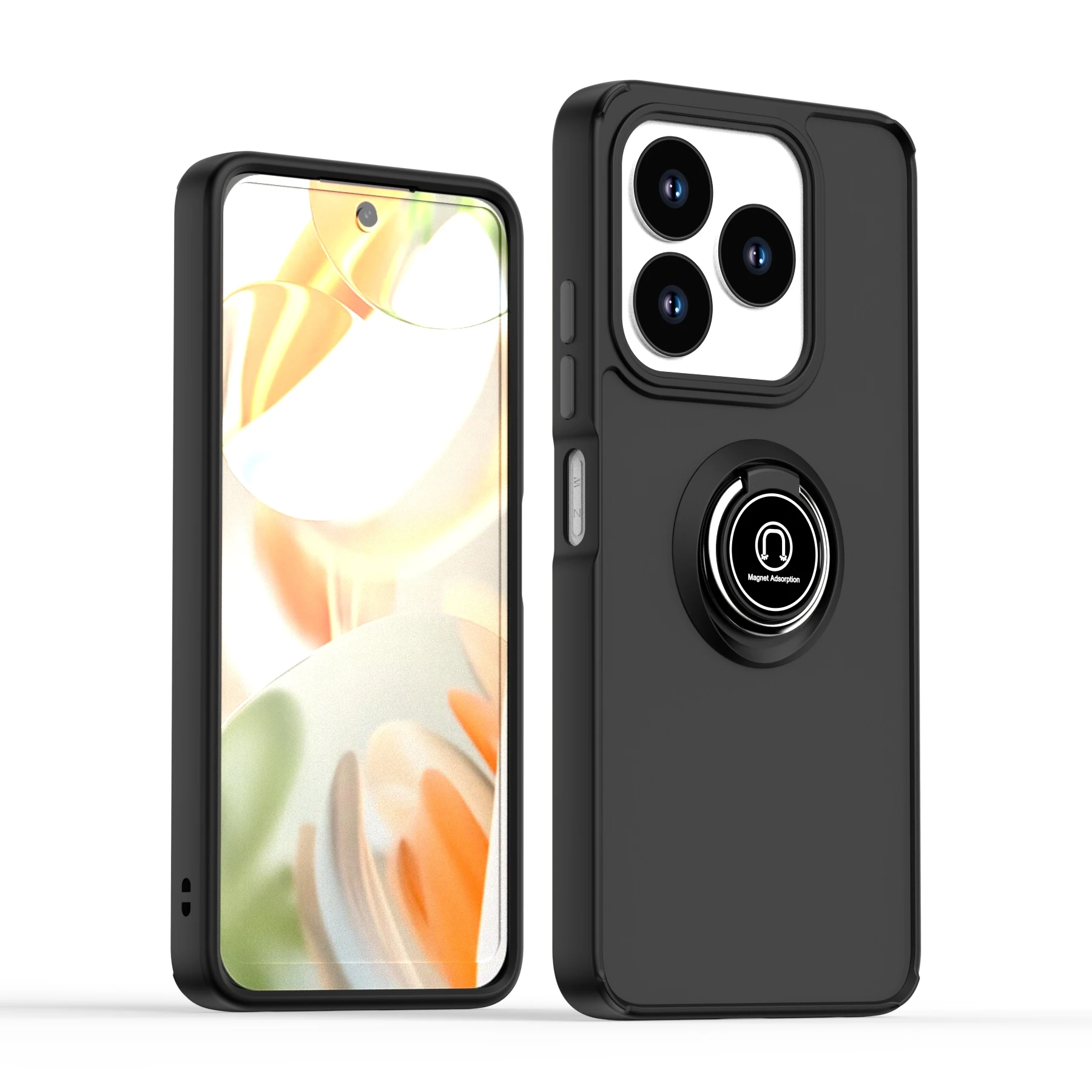 Universal 360 Rotation Magnetic Bracket Stand Case Cover