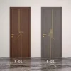 Domestic manufacturers direct sales of lacquer-free solid wood composite interior door 4