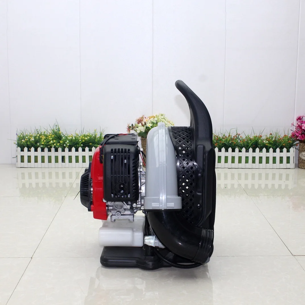 1.5KW 가스 구동 송풍기 4행정 엔진 53.2CC 풍량 1.2L 오일 탱크 휴대용 송풍기 강력한 바람 눈 제거기
