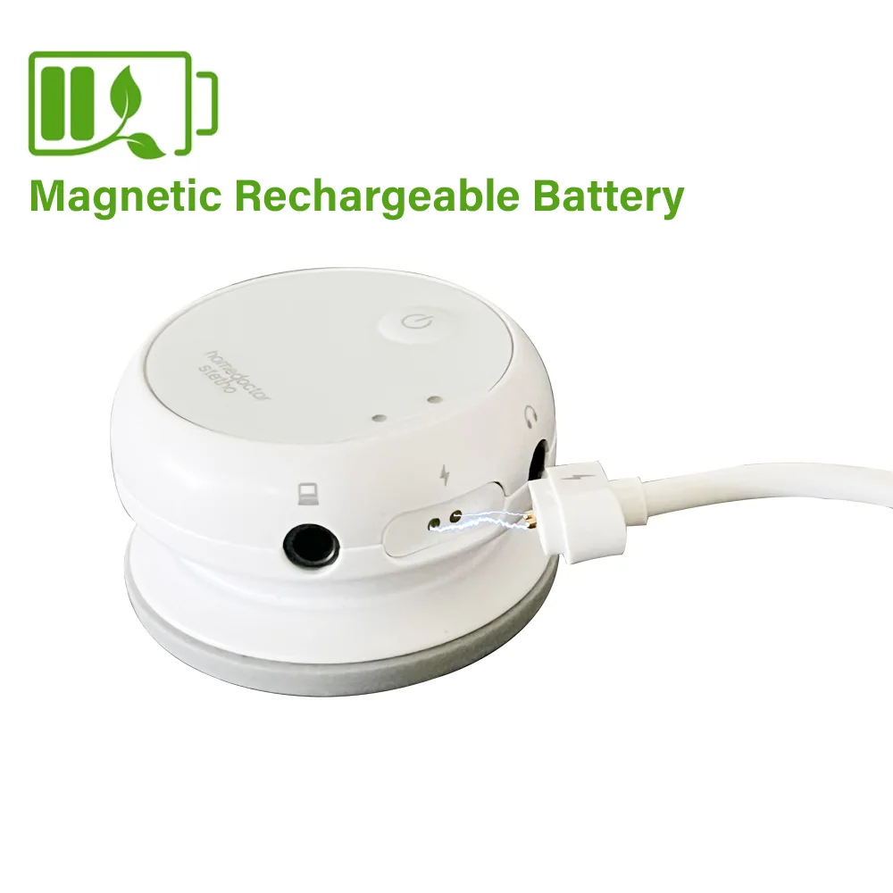 Wireless Bluetooth Electronic Stethoscope Rechargeable Digital Stethoscope Support Heart And Lung Sounds Data Sharing