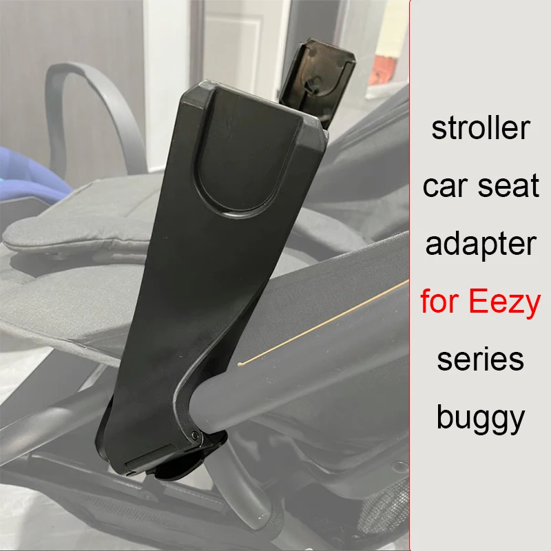 Adaptateur de poussette compatible Cybex Eezy S, Eezy S+, Eezy S+2 / Twist Buggy et Aton Cloud Q/Z, convertisseur de siège auto Maxi-Cosi