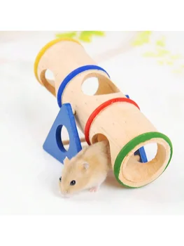 Wooden Hamster Seesaw Toy 1