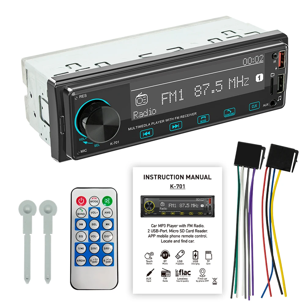 LCD ÷ ġ ã  MP3 ÷̾, USB AUX  ȣȯ FM , 2.5 ġ ġ ũ ׷ ÷̾, 1DIN