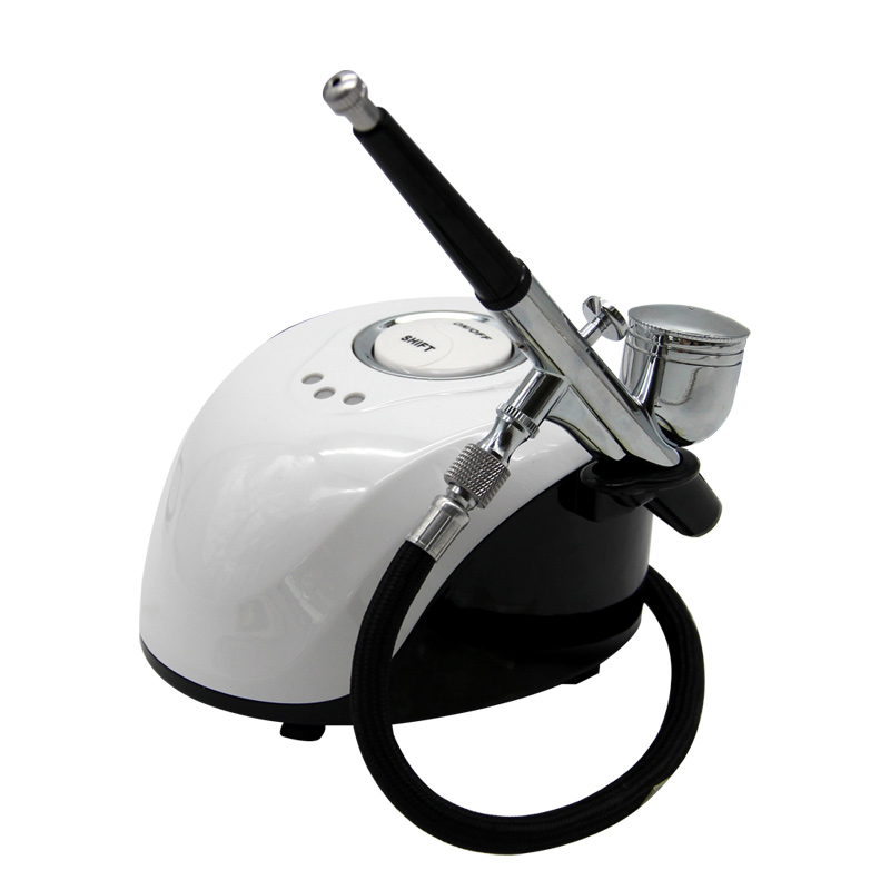 Hot Sale Water Oxygen Injector Machine Face Steame Compressor Facial Airbrush Makeup Tattoo Cake Nail Art Desgin Graffiti Tools - Multi-functional Beauty Devices