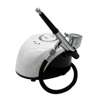 Water Oxygen Air Brush Injector Machine Face Steame Compressor Facial Airbrush Makeup Tattoo Cake Nail Art Desgin Graffiti Tools 1
