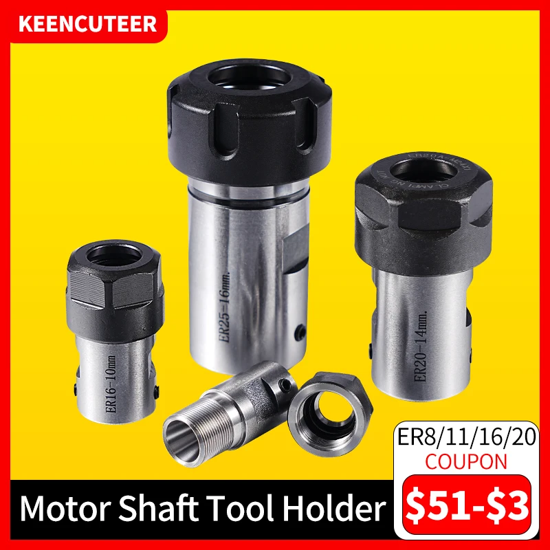 C16 C20 C22 C25 C27 ER8 ER11 ER16 ER20 ER มอเตอร์เพลาขยาย rod มอเตอร์เพลาแขน collet chuck เครื่องมือเครื่องมือยึด 1