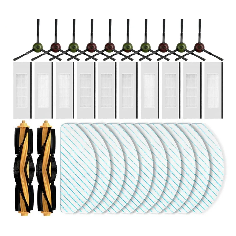 

For Yeedi Vac 2 Pro Robot Vacuum Cleaner Parts Roller Main Side Brush Hepa Filter Mop Rag Cloth