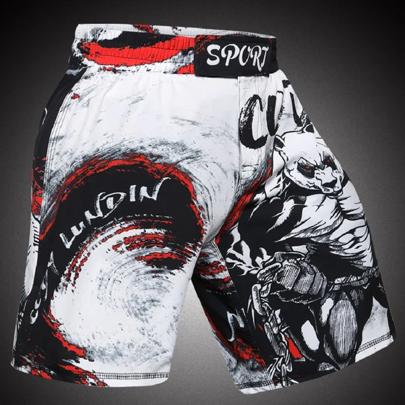 Cody Lundin Mma Fight Shorts Men Lightweight Trunks for Kick Boxing Training Muay Thai BJJ Grappling and Combat Exercise Shorts 2