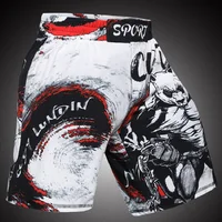 Cody Lundin Mma Fight Shorts Men Lightweight Trunks for Kick Boxing Training Muay Thai BJJ Grappling and Combat Exercise Shorts 2