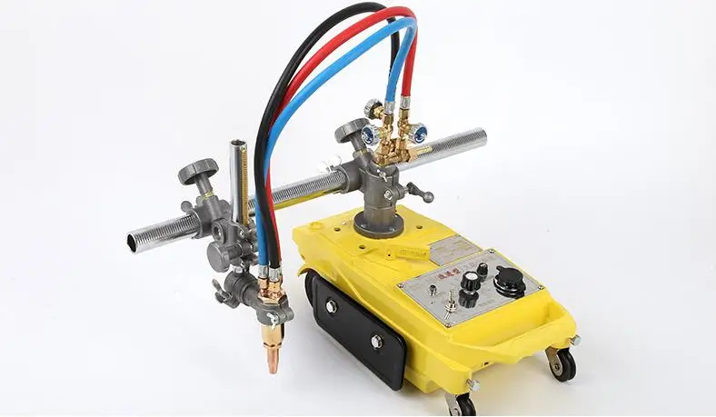 220V Semi-automatic Gas Cutting Machine Flame Cutting Machine With Double Gun