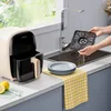 220V Air Fryer Household 5.5L Visual Multifunction Large Capacity Intelligent Electric Oven Air Electric Fryer 6
