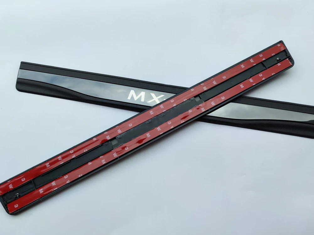 Car Accessories For Mazda MX 30 Door Sill Protector Scuff Plate Car Accessories Thresholds Pedal Auto Stickers Styling Trim