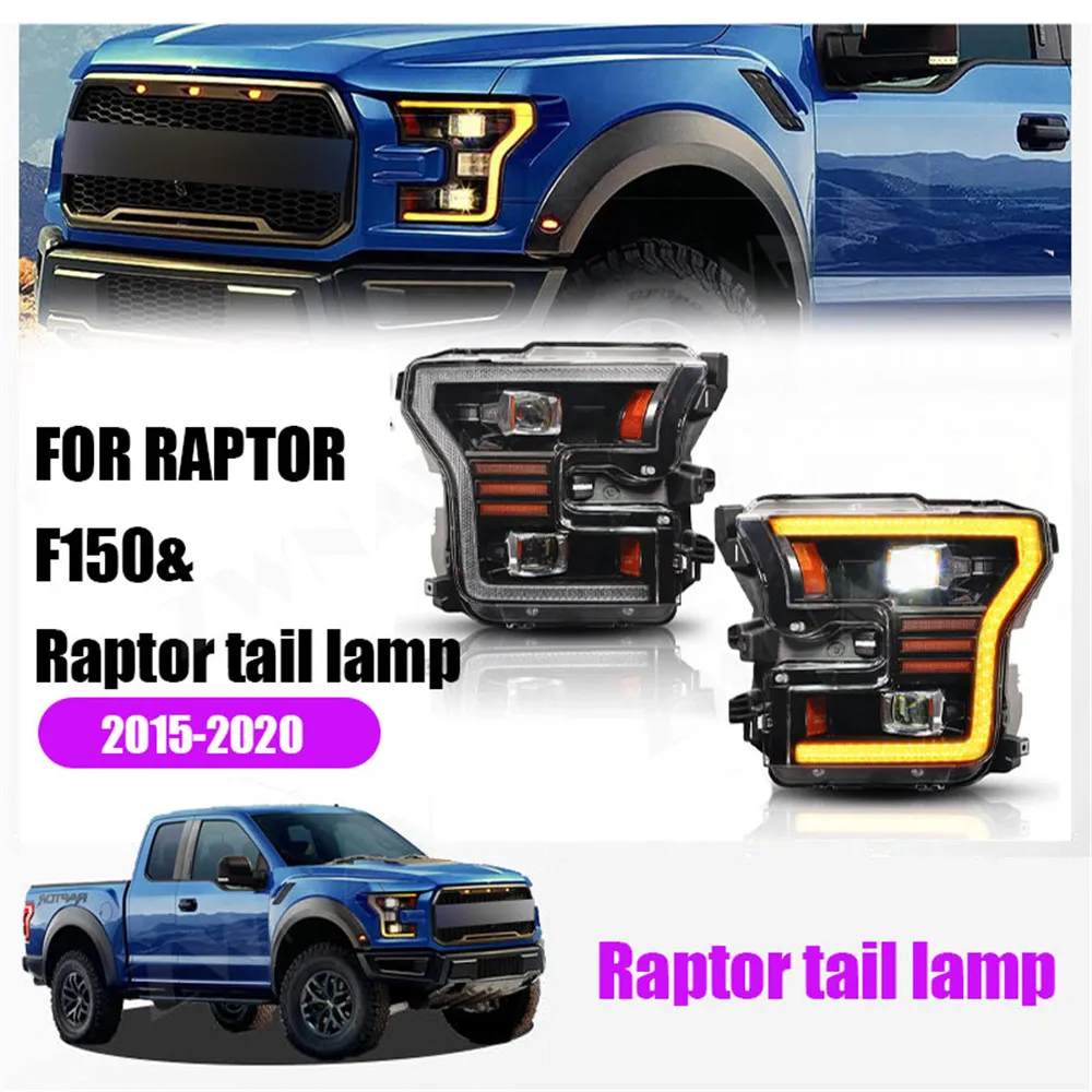 

LED Car Headlight For Ford F150 2015 2016 2017 2018 2019 2020 High Bemp Quality Retrofit Assemby Night Accessory Auto Lamp