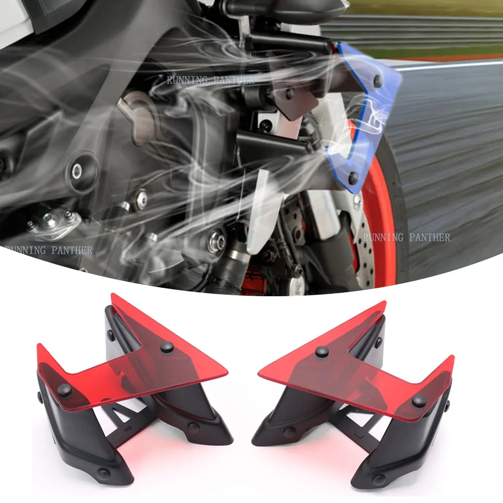 

MT-09 2017-2020 Motorcycle Parts Side Downforce Naked Spoilers Fixed Winglet Fairing Wing For Yamaha MT09 MT 09 SP 2018 2019