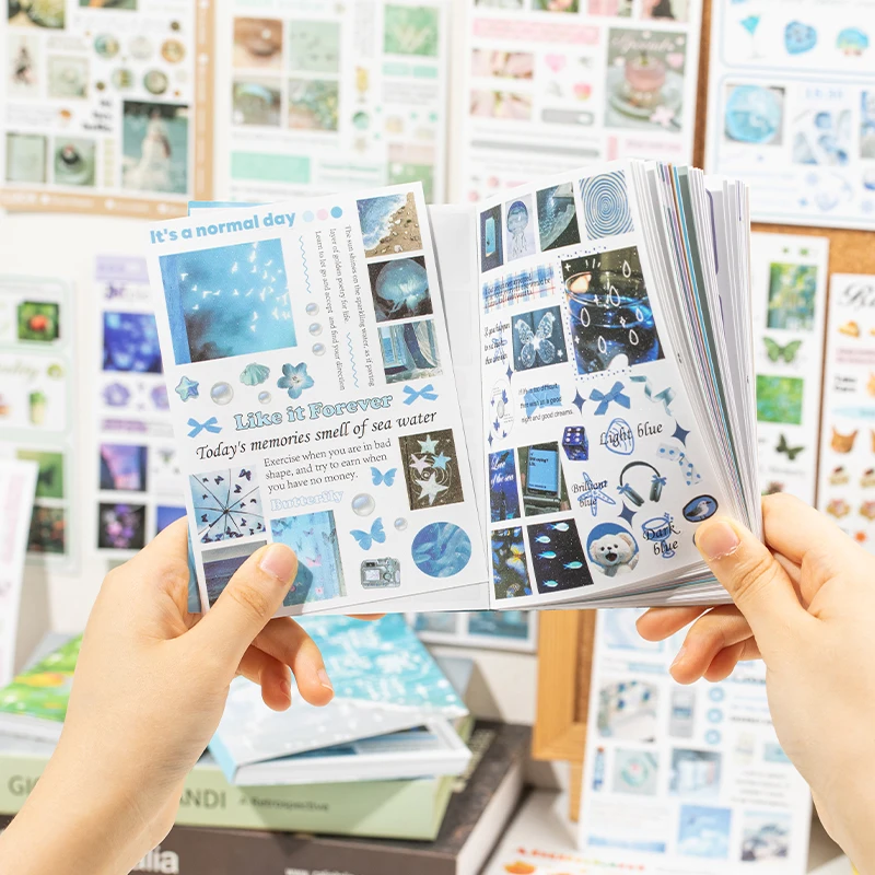 Aesthetic Stickers Book That Transformed My Daily Planner Into a ...