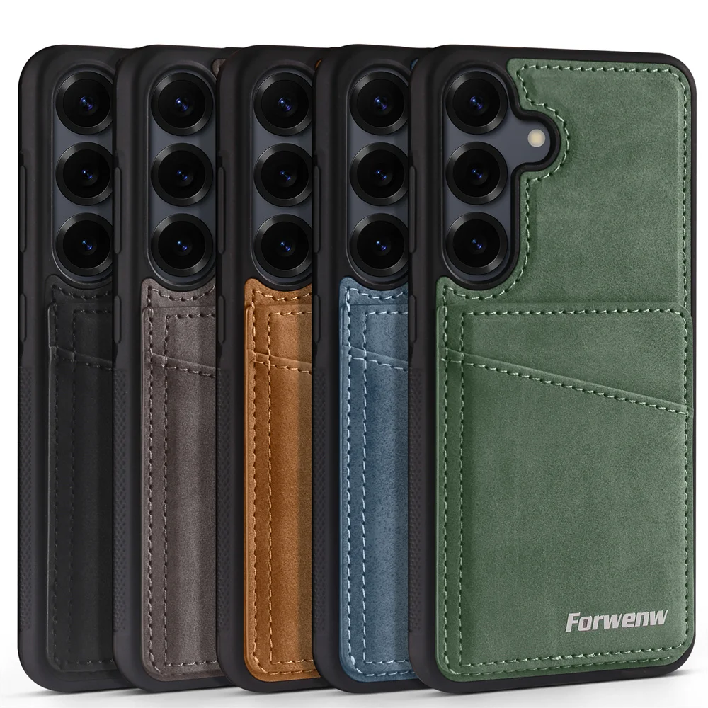 Luxury Card Holder Phone Case Cover, Enhanced Protection and Style