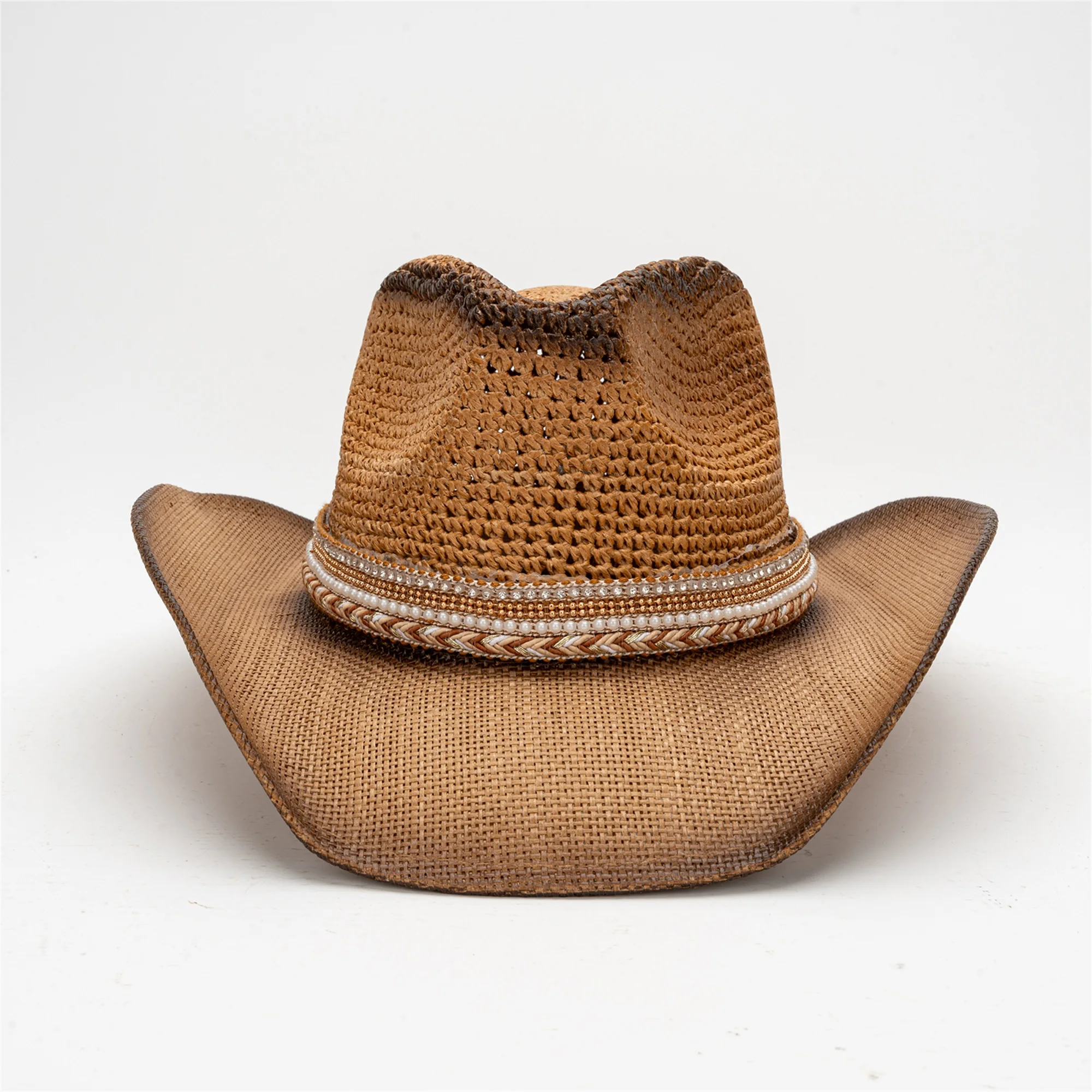 NONECN unisex Western-style sun hat side view