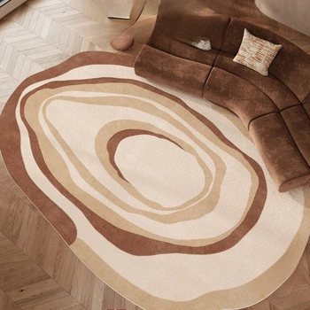 Retro Plush Irregular Rug 1