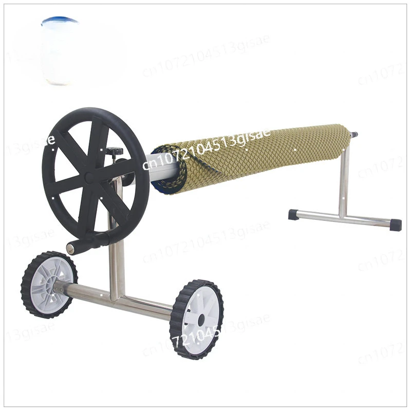 

Manual Swimming Pool Aluminum Cover, Stainless Steel Rollers, Scroll Accessories, 2024