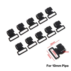 10 - Piece Outdoor Camping Lanyard Snap Clip Hook Set (10MM)