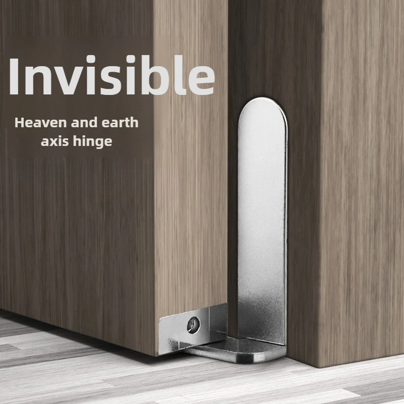 Hidden Hinges for Doors Adjustable Swivel Invisible World Hinge Zinc Alloy Door Hinge Furniture