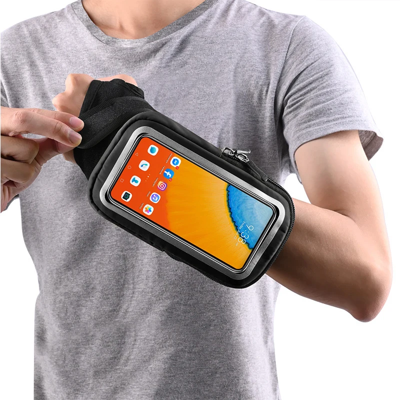 Touch-screen Multifunctional Wrist Bag Armband On The Phone Wrist Armbands mp3 mp4 Bags Sports Cell Phone Holder Running Sports phone armband mobile phone armband phone arm band sports arm bag
