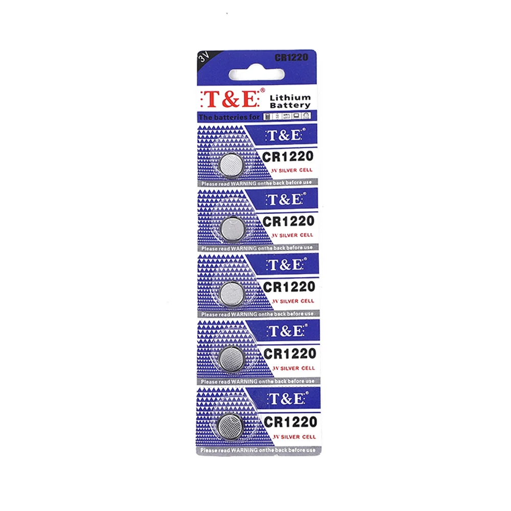 Cr1220 Button Cell Battery with 3V Lithium Manganese Made in China - China  Cr1220 and Cr1220 Battery price