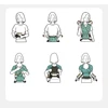 Ergonomic Newborn Baby Carrier Sling Wrap Backpack Handsfree Breathable Portable Kangaroo For Baby Carrier Belt Swaddle Strap 5