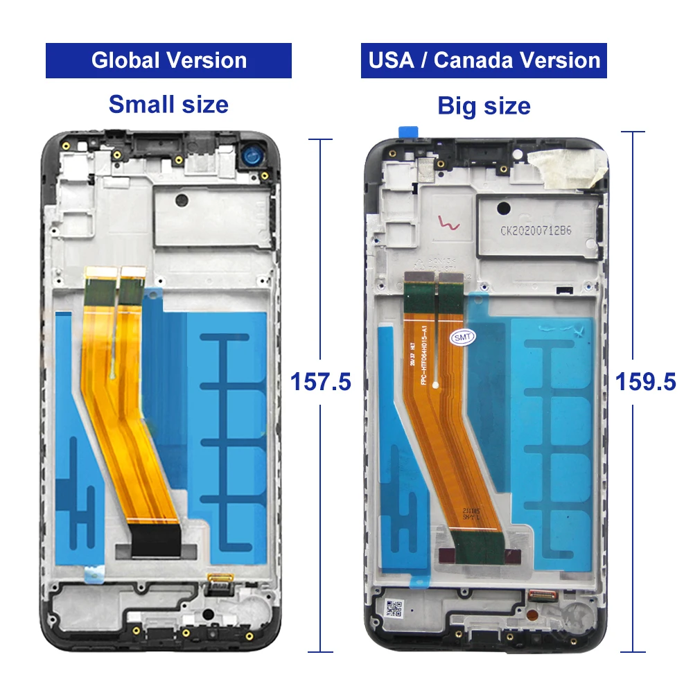 100% Ｚ   A11 LCD ÷  OLED ׽Ʈ A11 A115F LCD   ġ ũ Ÿ ü ǰ