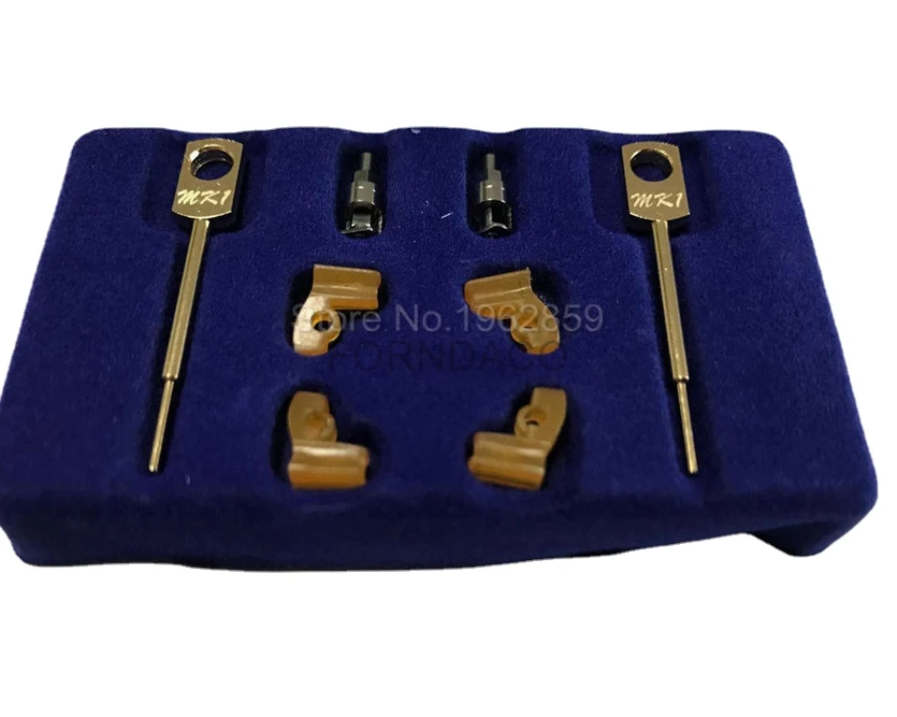 

2 Sets/box Dental Lab Technician Instrument MK1 Attachments Parts for Metal Partials Dental Material Products