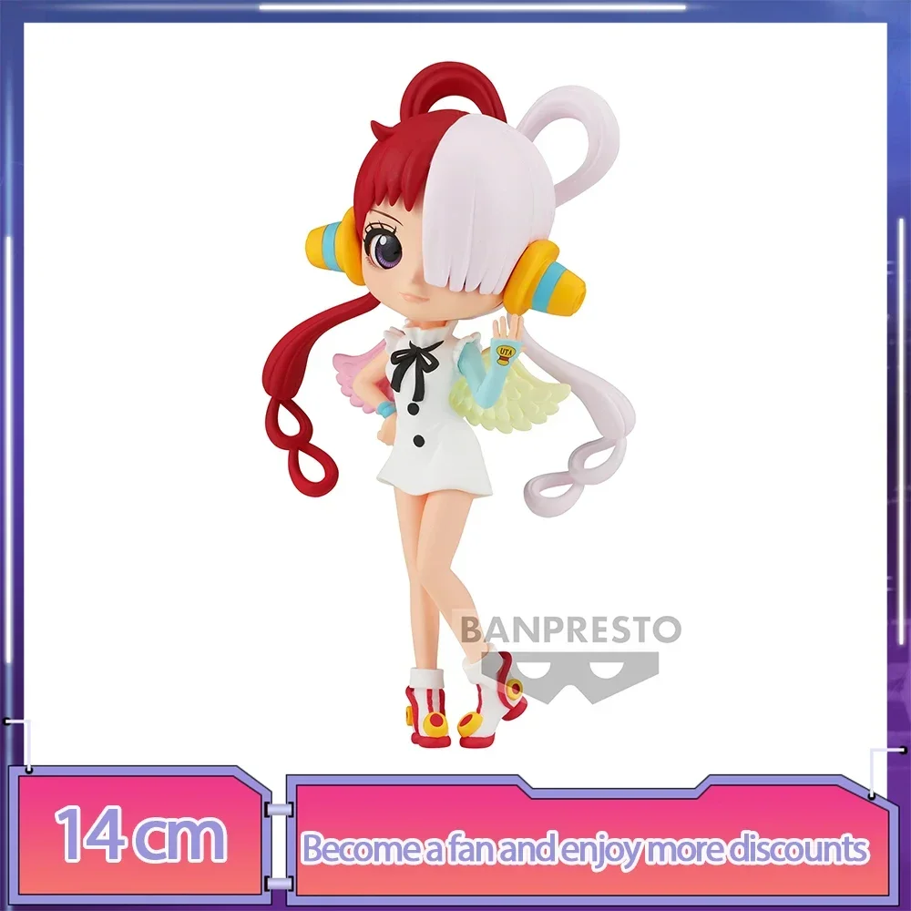 

Фигурка аниме «Ута квадратная», цельная аниме-фигурка из ПВХ с красными волосами, милая девушка, декоративная игрушка, подарок на день рождения, 14 см