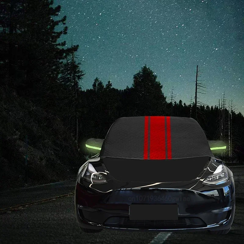 Waterproof Cotton Car Cover Outdoor Anti Snow Windshield Protective
